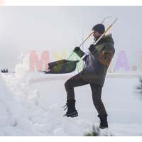 Скрепер-волокуша - добный инструмент для чистки дорожек и двора от снега